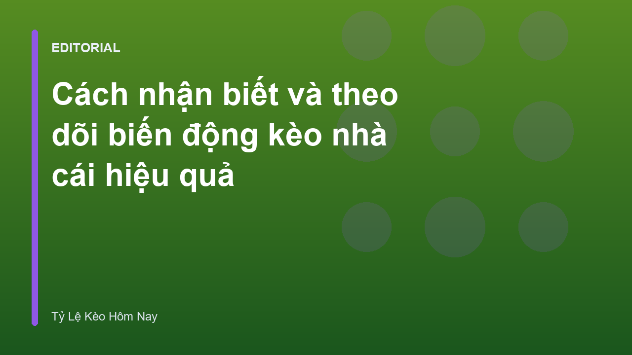 Biểu đồ minh họa biến động tỷ lệ kèo bóng đá